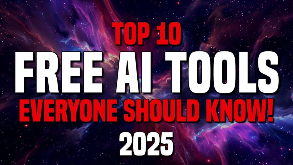 Top 10 Free AI Tools Every Techie Should Know in 2025